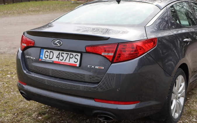 Kia Optima cena 47500 przebieg: 181000, rok produkcji 2013 z Sierpc małe 56